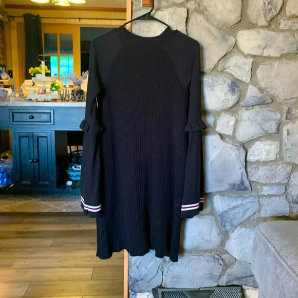 devil in a blue dress coretta Boden Women's Cap Sleeve Knitted Dress in Blue